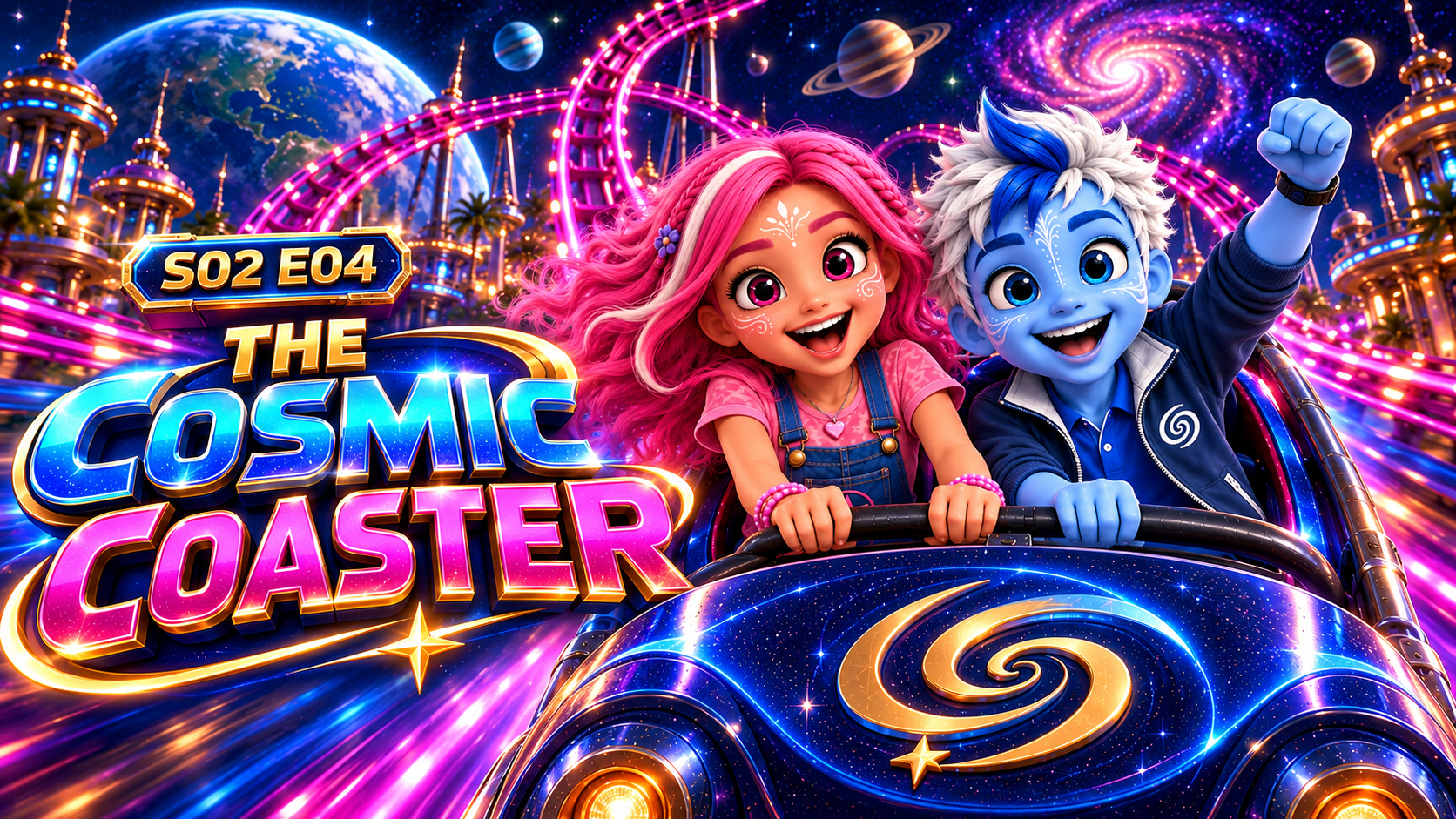 The Cosmic Coaster artwork